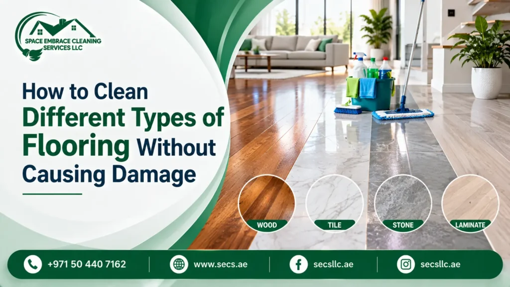 How to Clean Different Types of Flooring Without Causing Damage